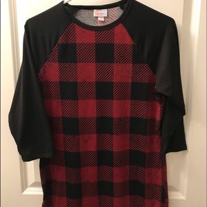 LuLaRoe Randy Buffalo Plaid